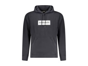Napapijri Perfektná Pánska Mikina Čierna (Veľkosť S, Farba čierna)