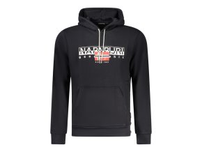 Napapijri Perfektná Pánska Mikina Čierna (Veľkosť S, Farba čierna)