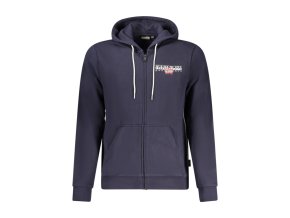 Napapijri Perfektná Pánska Mikina na zips Modrá