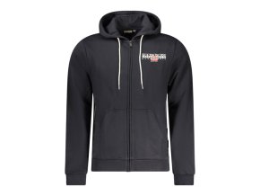 Napapijri Perfektná Pánska Mikina na zips Čierna