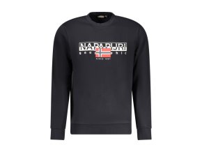 Napapijri Perfektná Pánska Mikina Čierna