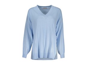 GUESS JEANS Štýlový Dámsky Pulóver Svetlo modrá (Veľkosť XS, Farba modrá)