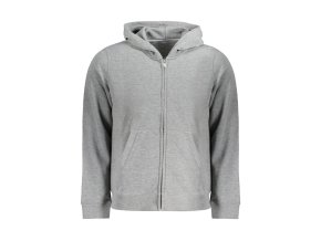 Calvin Klein Perfektná Pánska Mikina na zips Šedá (Veľkosť S, Farba šedá)