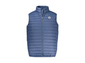 North Sails Perfektná Pánska Zimná Bunda bez Rukávov Modrá (Veľkosť S, Farba modrá)