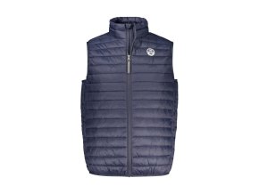North Sails Perfektná Pánska Zimná Bunda bez Rukávov Modrá (Veľkosť S, Farba modrá)