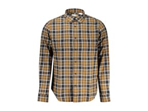 Timberland Štýlová Pánska Košeľa Hnedá (Veľkosť S, Farba Hnedá)
