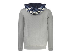 GUESS JEANS Perfektná Pánska Mikina Šedá (Veľkosť S, Farba šedá)