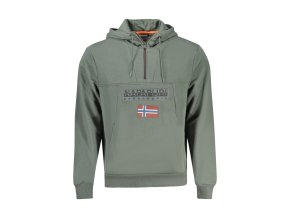 Napapijri Perfektná Pánska Mikina Zelená (Veľkosť S, Farba zelená)