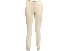 Gant Elegantné Dámske Značkové Nohavice Béžová (Veľkosť 36, Farba Bežová)