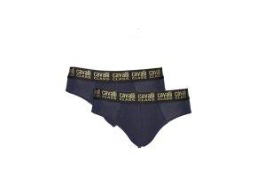 CAVALLI CLASS Perfektné Pánske Slipy Modrá (Veľkosť S, Farba modrá)