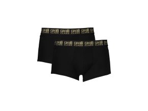 CAVALLI CLASS Perfektné Pánske Boxerky Čierna (Veľkosť S, Farba čierna)