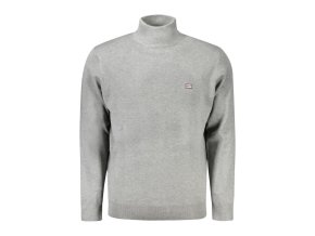 NORWAY 1963 Štýlový Pánsky Pulóver Šedá (Veľkosť 2XL, Farba šedá)