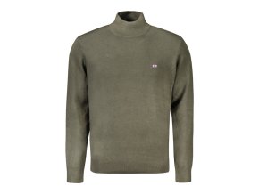 NORWAY 1963 Štýlový Pánsky Pulóver Zelená (Veľkosť XL, Farba zelená)