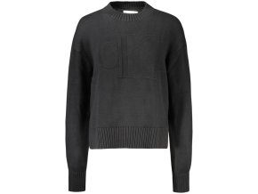 Calvin Klein Štýlový Dámsky Pulóver Čierna (Veľkosť XS, Farba čierna)