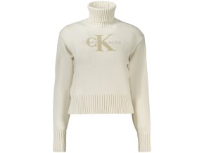 Calvin Klein Štýlový Dámsky Sveter Biela