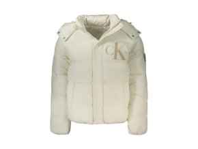 Pánska Bunda Calvin Klein Biela (Veľkosť 2XL, Farba Biela)