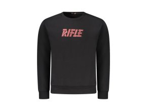 Pánska Mikina bez zipsu RIFLE Čierna (Veľkosť XL, Farba čierna)