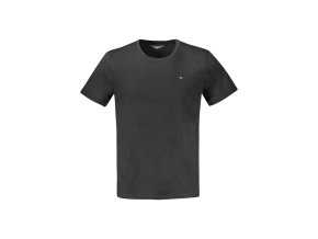 Tommy Hilfiger Perfektné Pánske Tričko Krátky Rukáv Čierna (Veľkosť S, Farba čierna)