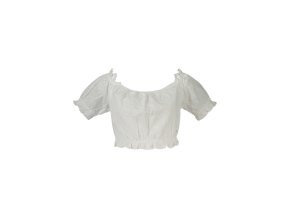 GUESS JEANS Guess Jeans Top Donna Bianco