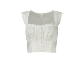 GUESS JEANS Guess Jeans Top Donna Bianco (Veľkosť XS, Farba Biela)