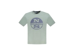 North Sails Perfektné Pánske Tričko Krátky Rukáv Zelená (Veľkosť S, Farba zelená)