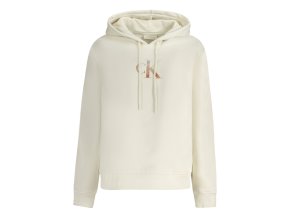 Dámska Mikina bez zipsu Calvin Klein Biela (Veľkosť S, Farba Biela)