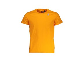 K-WAY Perfektné Pánske Tričko Krátky Rukáv Oranžová (Veľkosť L, Farba oranžová)