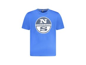 North Sails Perfektné Pánske Tričko Krátky Rukáv Modrá (Veľkosť S, Farba modrá)