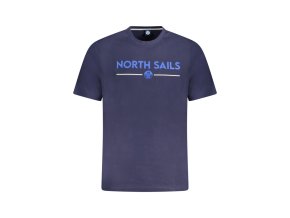 North Sails Perfektné Pánske Tričko Krátky Rukáv Modrá (Veľkosť S, Farba modrá)