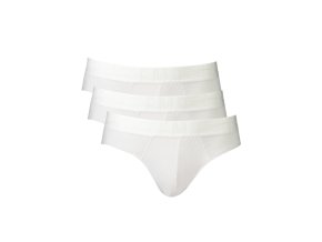 BIKKEMBERGS Perfektné Pánske Slipy Biela (Veľkosť S, Farba Biela)
