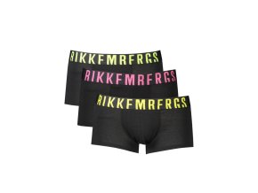 BIKKEMBERGS Perfektné Pánske Boxerky Čierna (Veľkosť M, Farba čierna)