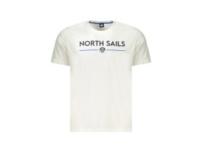 North Sails Perfektné Pánske Tričko Krátky Rukáv Biela (Veľkosť S, Farba Biela)