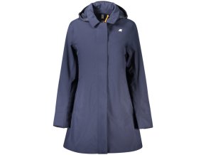 K-WAY K Way Trench Donna Blu (Veľkosť S, Farba modrá)