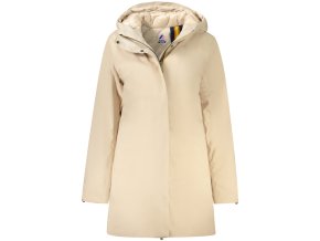 K-WAY K Way Trench Donna Beige (Veľkosť S, Farba Bežová)