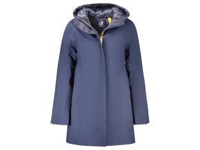 K-WAY K Way Trench Donna Blu (Veľkosť S, Farba modrá)