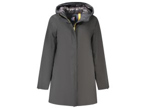 K-WAY K Way Trench Donna Nero