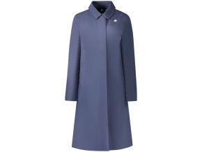 K-WAY K Way Trench Donna Blu (Veľkosť S, Farba modrá)