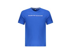 North Sails Perfektné Pánske Tričko Krátky Rukáv Modrá (Veľkosť S, Farba modrá)