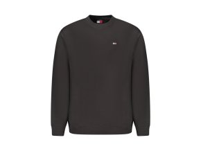 Pánska Mikina bez zipsu Tommy Hilfiger Čierna (Veľkosť M, Farba čierna)