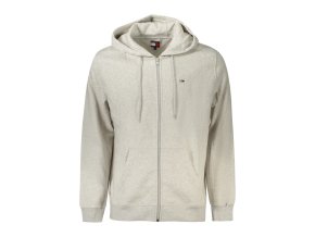 Pánska Mikina na zips Tommy Hilfiger Šedá