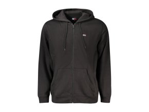 Pánska Mikina na zips Tommy Hilfiger Čierna