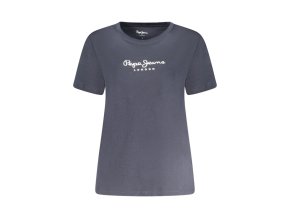 Pepe Jeans Perfektné Dámske Tričko Krátky Rukáv Modrá (Veľkosť XS, Farba modrá)