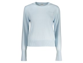 GUESS JEANS Štýlový Dámsky Pulóver Svetlo modrá (Veľkosť XS, Farba modrá)