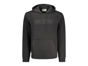 Pánska Mikina bez zipsu GUESS JEANS Čierna
