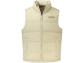 Pánska Zimná Bunda bez Rukávov GUESS JEANS Béžová (Veľkosť XS, Farba Bežová)