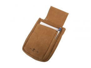 Puzdro na Peňaženku čašníka Hunter Leather hnedá (Farba Hnedá)