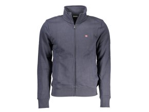 Pánska Mikina na zips Napapijri Modrá (Veľkosť S, Farba modrá)