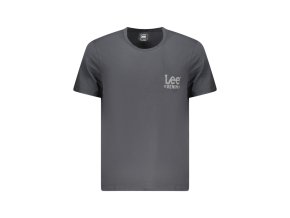 LEE Perfektné Pánske Tričko Krátky Rukáv Čierna (Veľkosť S, Farba čierna)
