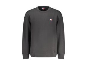 Pánska Mikina bez zipsu Tommy Hilfiger Čierna (Veľkosť XL, Farba čierna)