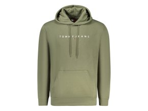 Pánska Mikina bez zipsu Tommy Hilfiger Zelená (Veľkosť 2XL, Farba zelená)